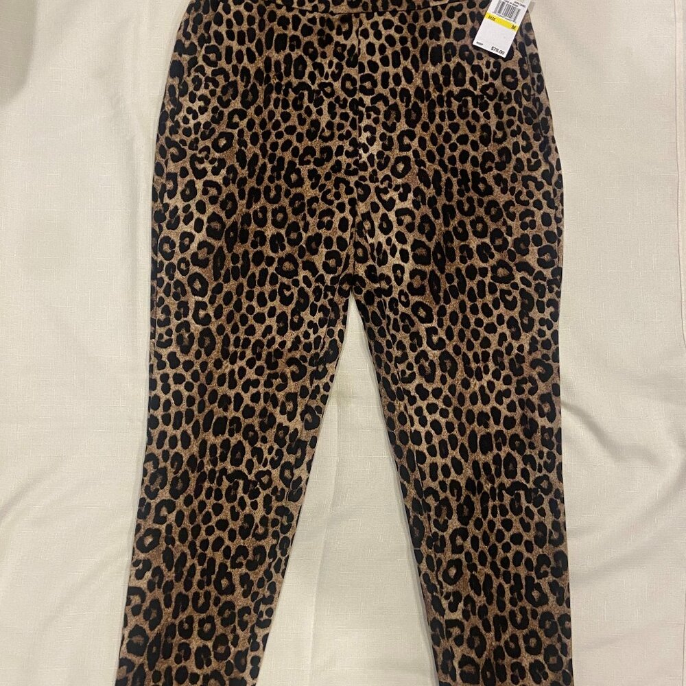 NWT Michael Kors Cheetah Pants- Medium